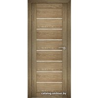Межкомнатная дверь Юни Амати 1 80x200 (дуб шале-натуральный/матовое стекло)