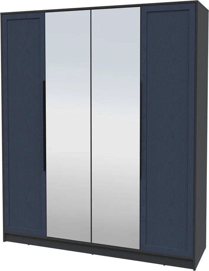 

Шкаф распашной Интерлиния Концепт Тренд КТ-Ш4(з) (антрацит/дуб королевский)