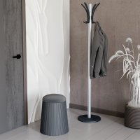 Пуфик Sheffilton SHT-B23 (темно серый /угольно серый)