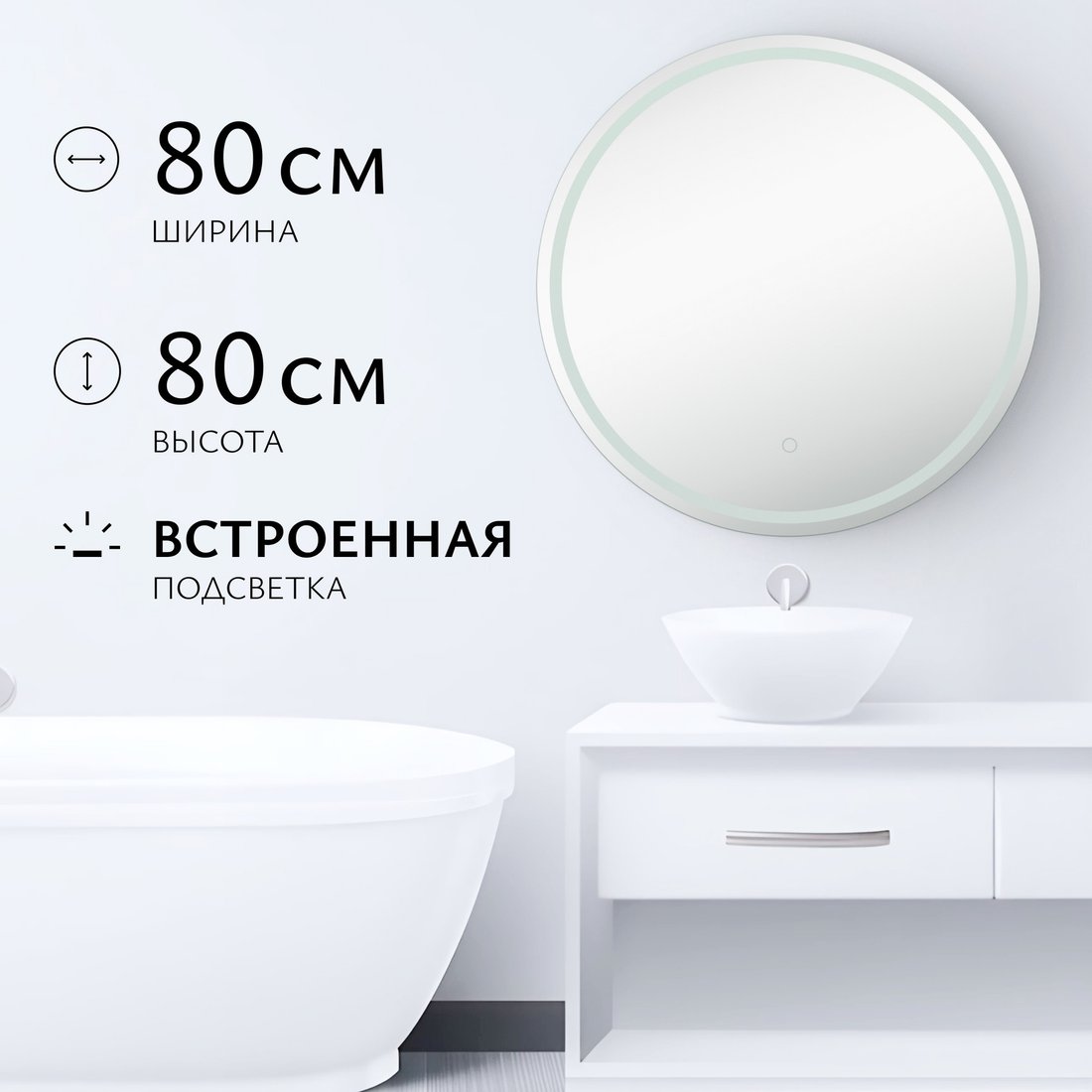 Saniteco LED OBF 1b 80s-1 D800 11125059