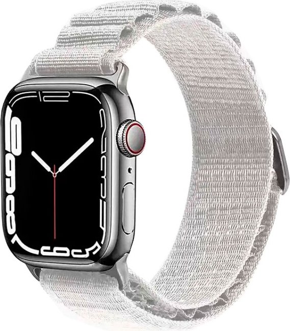 

Ремешок WiWU Nylon Watch Strap для Apple Watch 42/44/45/49 мм (белый)