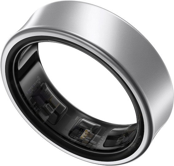 Samsung Galaxy Ring (серебристый, размер 6)