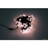 Светодиодная гирлянда IQLED С насадками 220В 20 м теплый белый