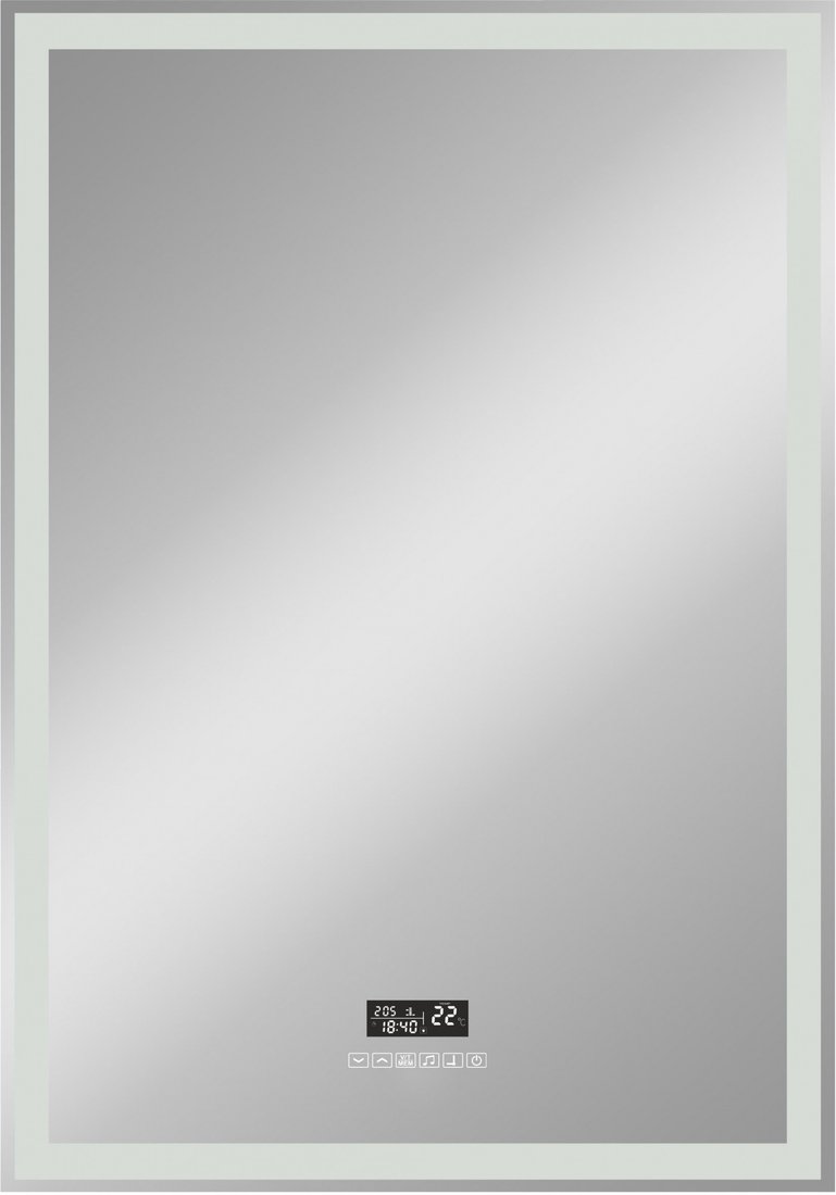 

Континент Зеркало Mercury Led 70x100 (музыкальный блок, подогрев)