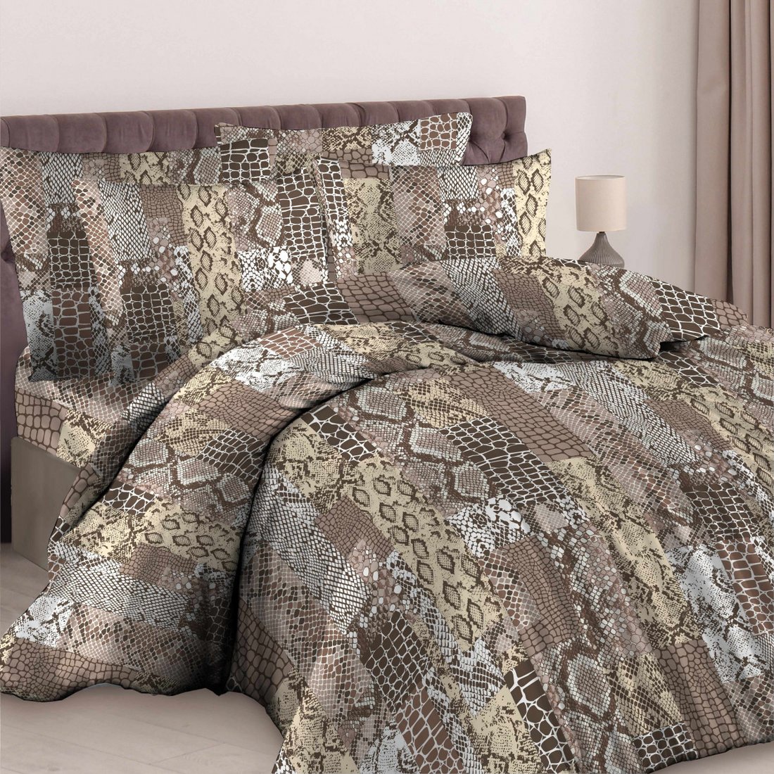 

Постельное белье Реноме Мираж простыня 1.5сп 500265-1 (бязь)