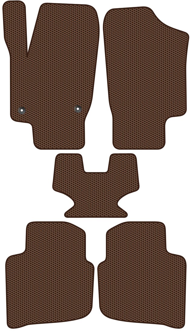 

Комплект ковриков для авто Alicosta Jetta VA3 I (седан) 2019 - Н.В. (коричневый, сота)