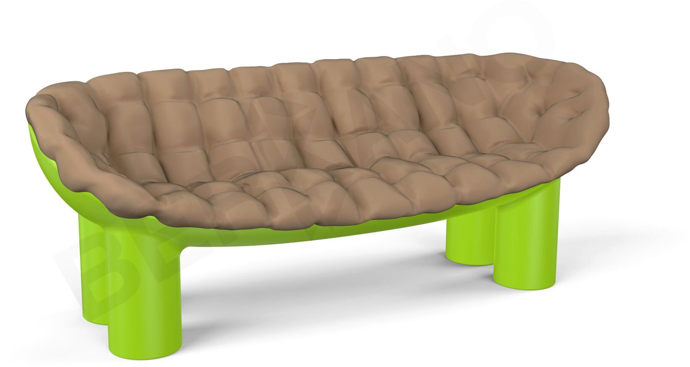 

Садовый диван Berkano Slon 250_015_16 (зеленый/кофейный)