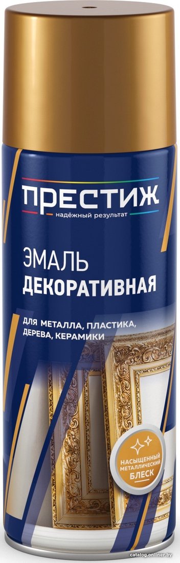 Эмаль Престиж Эффект Металлик 0.425 л (золотой металлик)