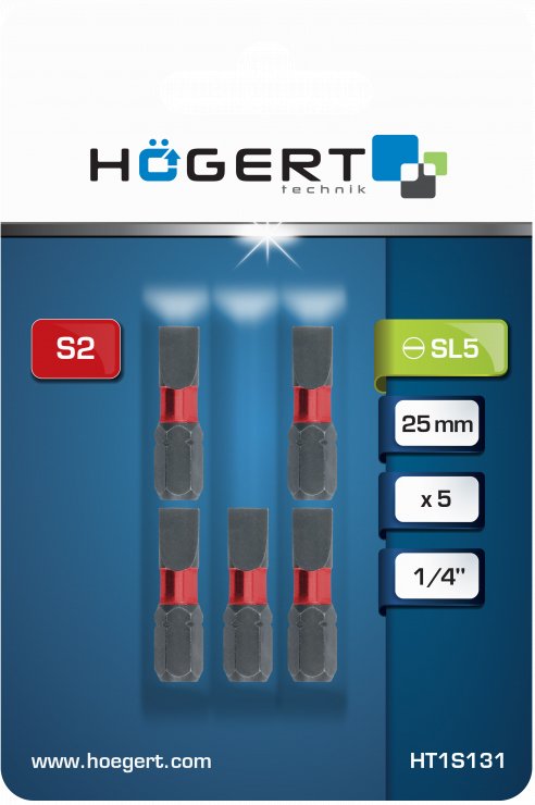 

Набор бит Hoegert Technik HT1S131