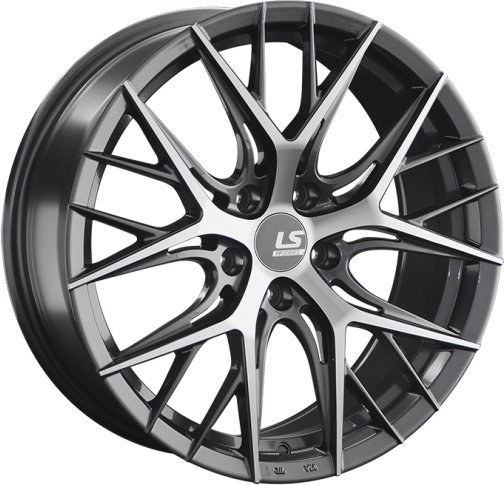 

Литые диски LS RC57 18x8" 5x114.3мм DIA 60.1мм ET 30мм GMF