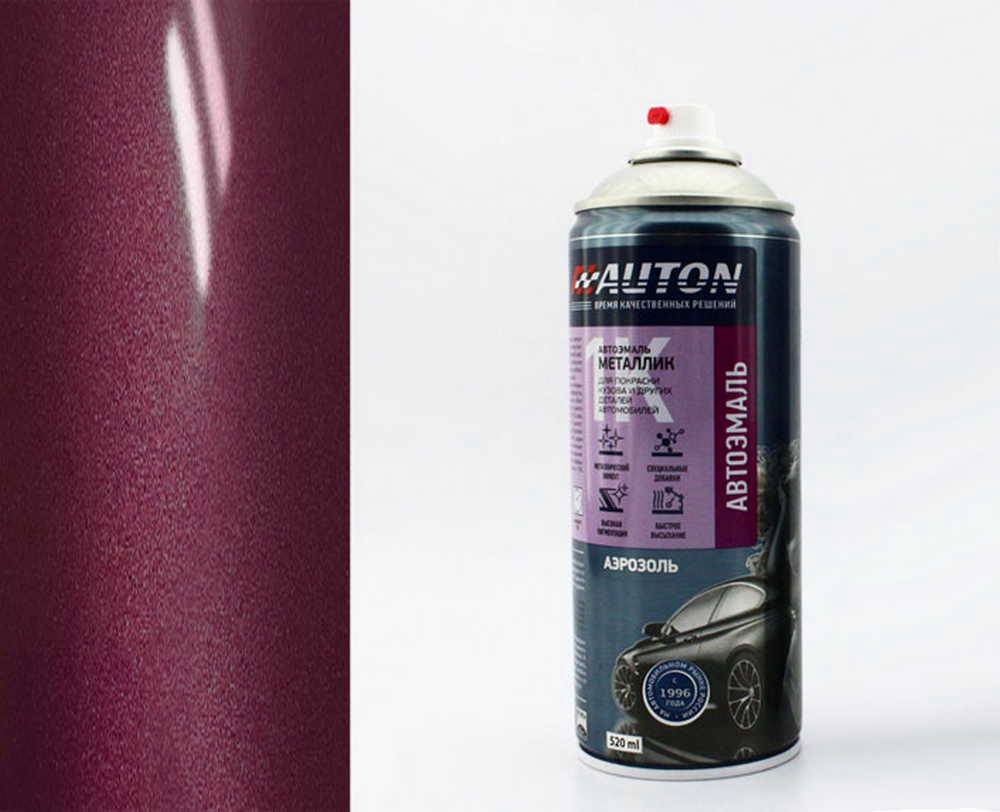 

Автомобильная краска Auton металлик - 105 Франкония - аэр. 520 мл