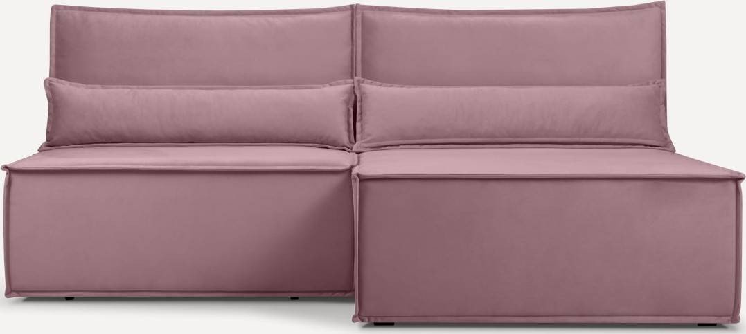 

Угловой диван Divan Стаус Velvet Pink 216352 (розовый)