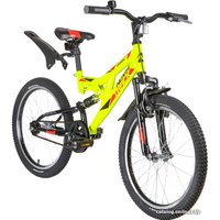 Детский велосипед Novatrack Shark 20 2020 20SS1V.SHARK.GN20 (зеленый)