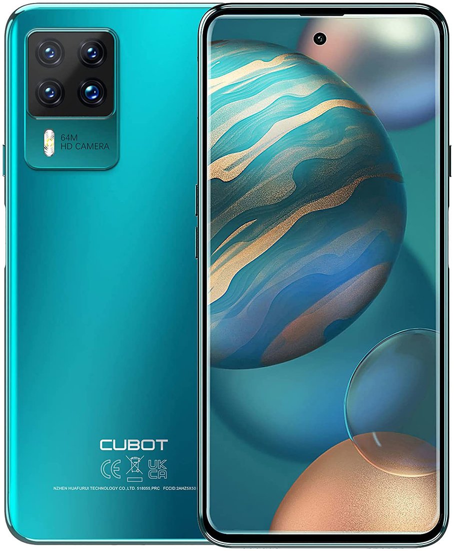 

Смартфон Cubot X50 8GB/128GB (зеленый)