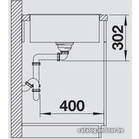 Кухонная мойка Blanco Axia III XL 6 S 525858 (черный)