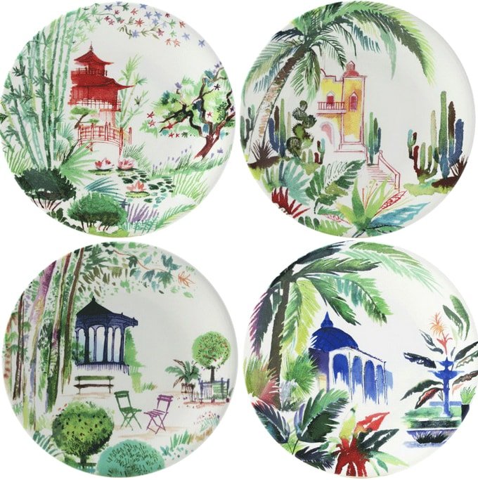 

Набор обеденных тарелок Gien Jardins Extraordinaires 1825B4BX01