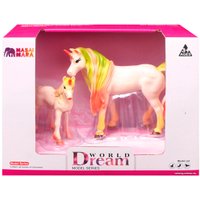 Набор фигурок Masai Mara Мир фэнтези. Семья белых единорогов MM206-402