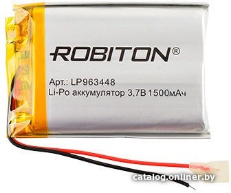 Аккумулятор Robiton LP963448 1500 mAh 1 шт
