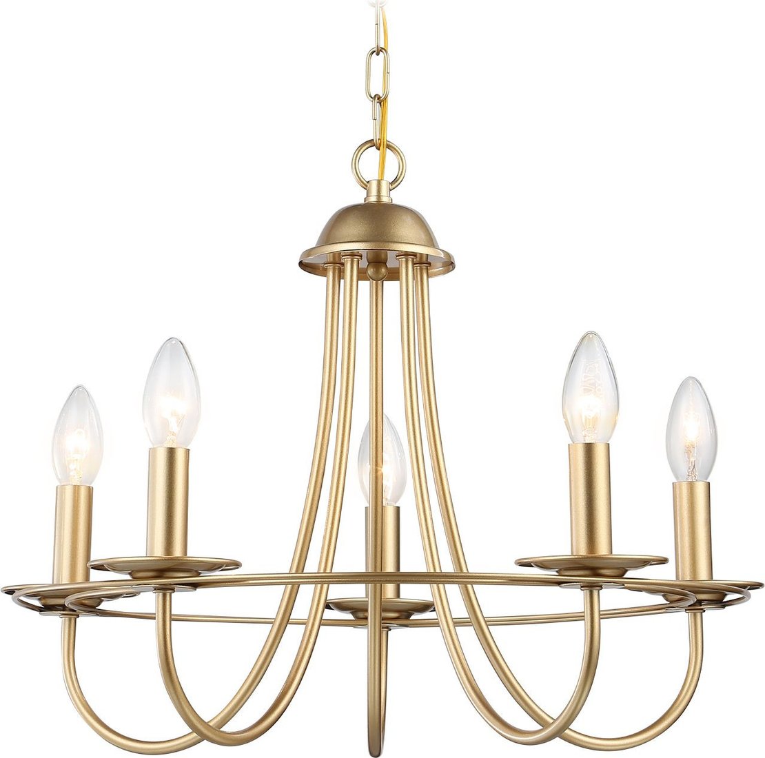 

Подвесная люстра Ambrella light Traditional TR9615/5 CGD