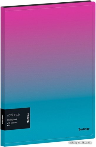 Папка для бумаг Berlingo Radiance DB4_10002 (розовый/голубой)