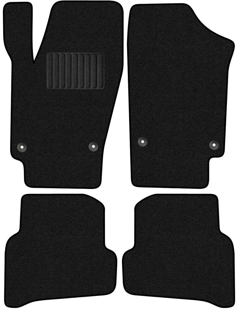 

Комплект ковриков для авто Alicosta Volkswagen Polo V (хэтчбек 5 дв / Mk5) 2008 - 2014 (ворс)