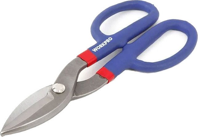 Ножницы по металлу Workpro 180мм WP214011