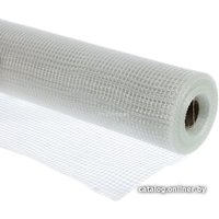 Строительная сетка Сетка стеклотканевая штукатурная 5х5 160г/кв.м (1x10 м, белый)