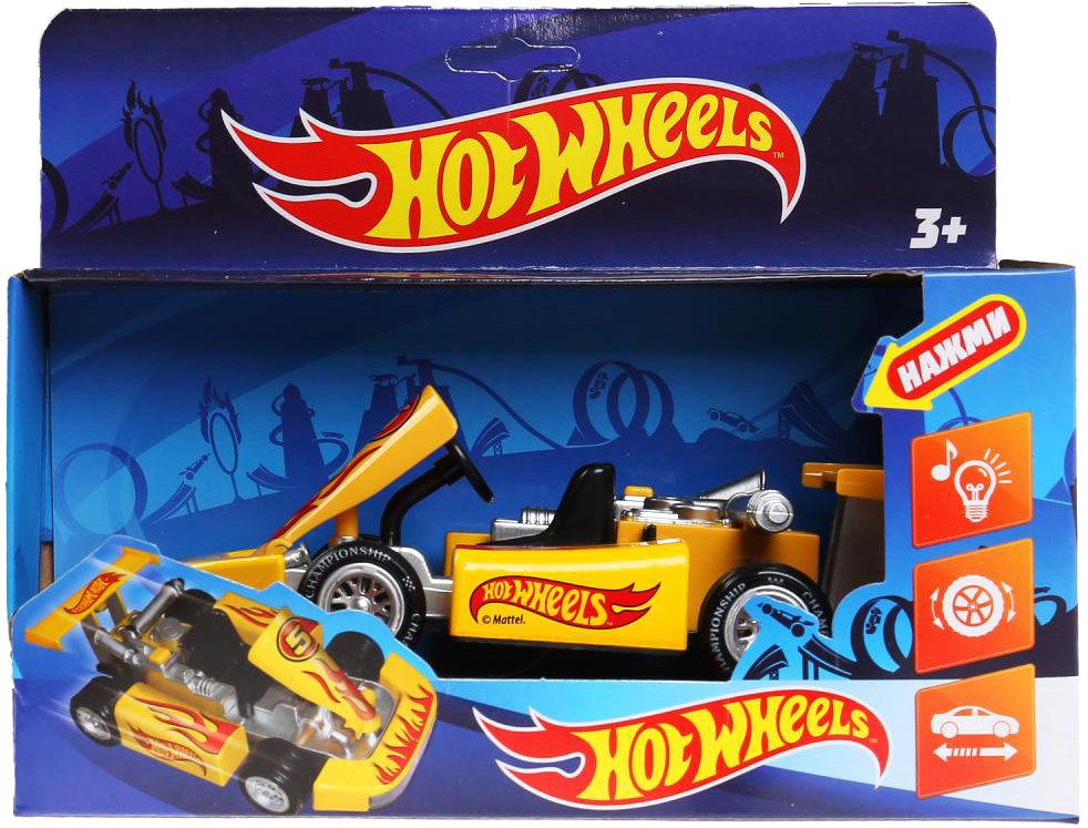 

Легковой автомобиль Технопарк Hot Wheels Спорткар FY866