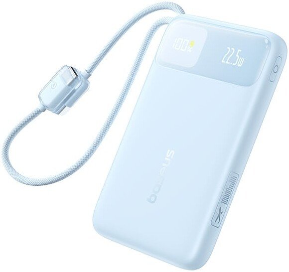 Внешний аккумулятор Baseus EnerFill FC11 10000mAh 22.5W (голубой)