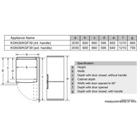Холодильник Bosch Serie 4 KGN39XW326