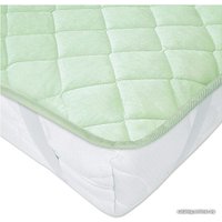 Защитный наматрасник Vegas Cotton S4 90x198 (фисташковый)