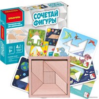 Развивающая игра Bondibon БондиЛогика Сочетай фигуры ВВ4883