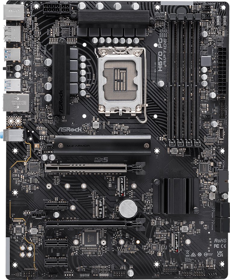 

Материнская плата ASRock H670 PG Riptide