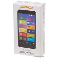 Телефон Digma Citi Power 4G (черный)