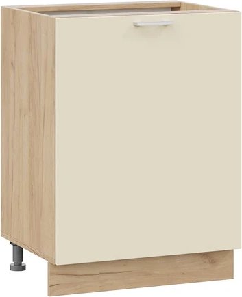 

Шкаф напольный Трия Габриэлла 1Н6 с одной дверью (дуб крафт золотой/крем)