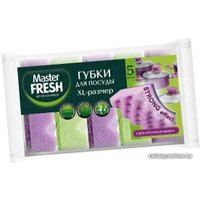 Губка Master Fresh XL-размер Strong effect (5 шт)