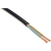 Провод силовой ККЗ ПВСнг(А)-LS 2x1.5 (черный)