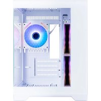 Корпус 1stPlayer MV6-TRANSPARENT ARGB (белый)