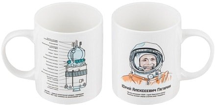 

Кружка Perfecto Linea Гагарин 30-003510