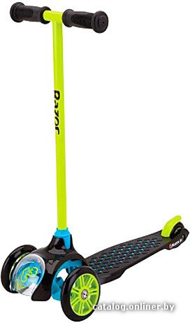 Трехколесный самокат Razor T3 (зелёный)