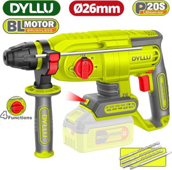 Перфоратор Dyllu DTLM1526 (без АКБ)