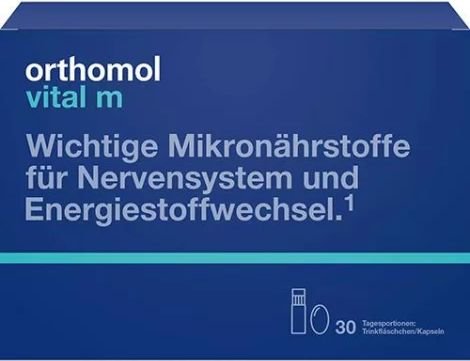 

Комплекс Orthomol Vital M (раствор №30 + капсулы №60)