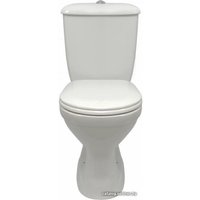Унитаз напольный Оскольская керамика Суперкомпакт (белый, горизонтальный выпуск)