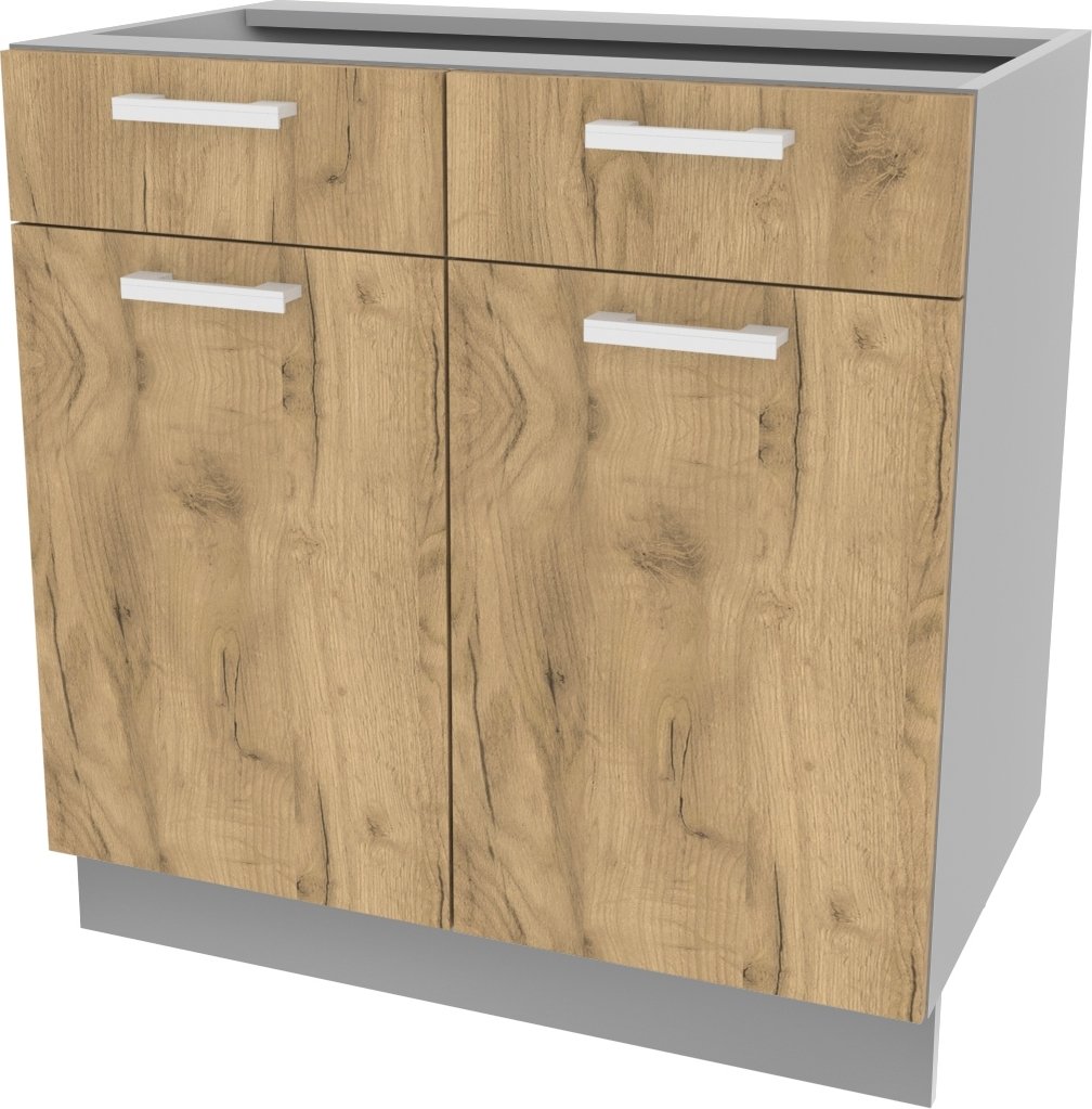 

Шкаф напольный Интерлиния Компо НШ80рш2 (дуб золотой)