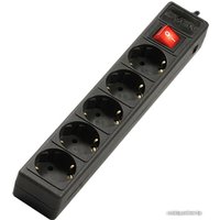 Сетевой фильтр SVEN Optima Base 5 розеток, черный, 3 м
