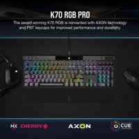Клавиатура Corsair K70 RGB Pro (черный, Cherry MX Red, нет кириллицы)