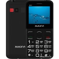 Кнопочный телефон Maxvi B231 (черный)