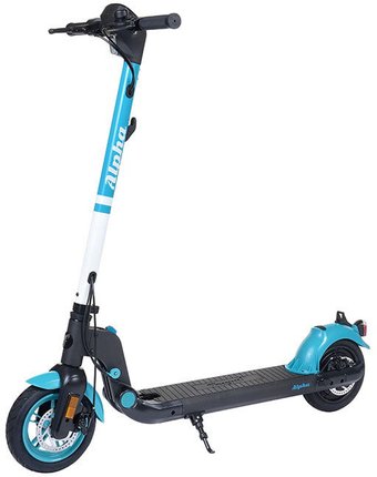 Электросамокат Frugal Alpha (черный/белый/голубой)