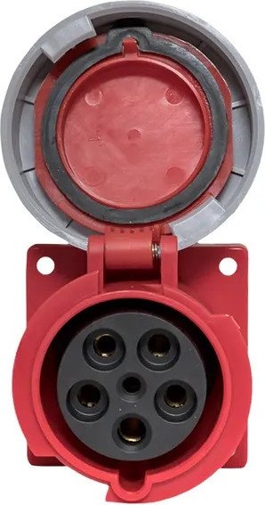 

Розетка КС YHT 3352 3Р+РЕ+N 63А 380В IP67 74306