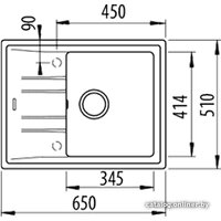 Кухонная мойка TEKA Stone 45 S-TG 1B 1D 115330048 (темно-серый)